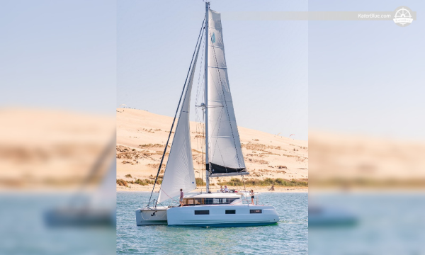 Catamaran (Lagoon 46) Bareboat charter from Lefkas marina, Lefkada, Greece