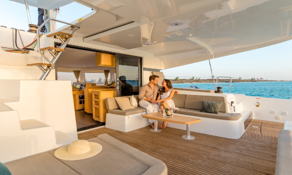 Lagoon catamaran weekly bareboat charter in Alimos, Greece